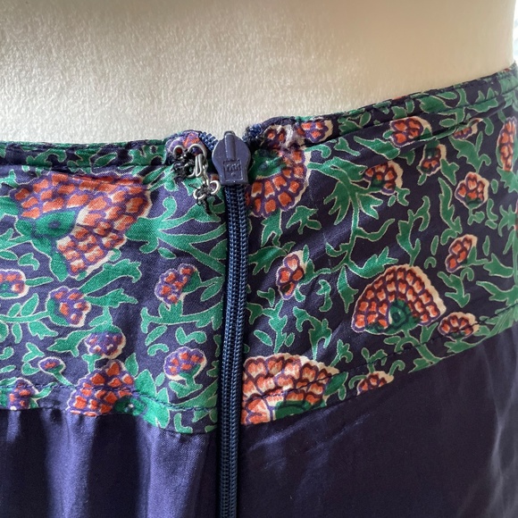 Calypso St. Barth Vintage Floral Bohemian Silk Maxi - Picture 5 of 9